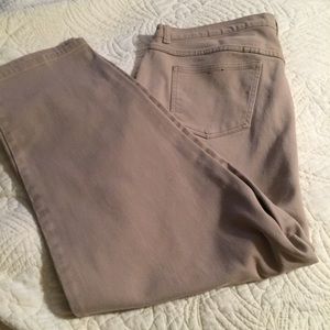 Style & Co women's tummy control straight leg Jean