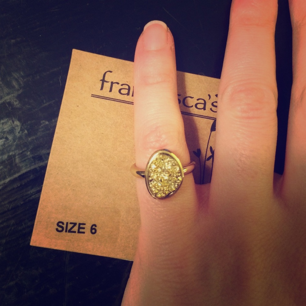 Pyrite ring