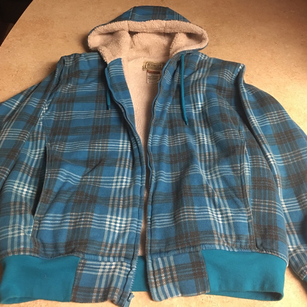 Blue Plaid Jacket
