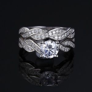 1.5CT Infinity Cubic Zirconia 925 Sterling Silver