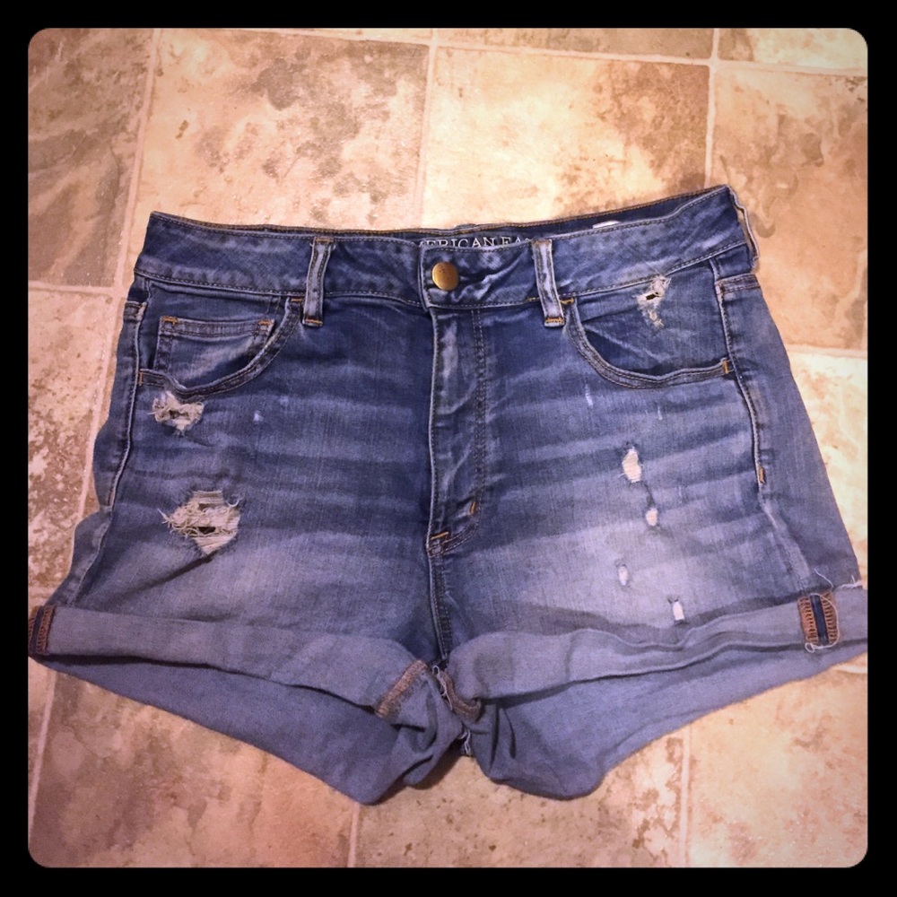 American eagle high waisted shorts