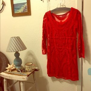 ❤️sale❤️Express Red Dress