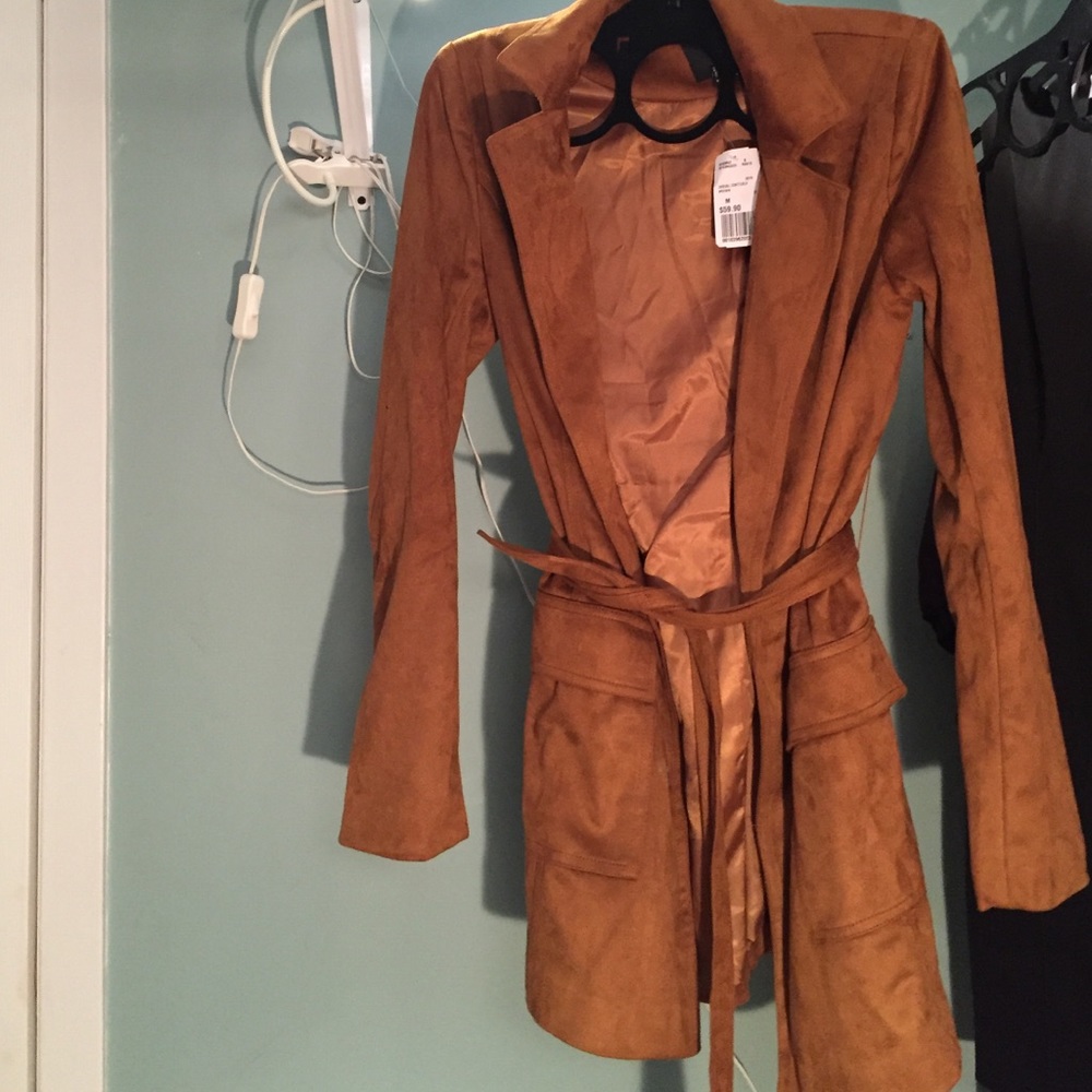 Casual Brown Coat