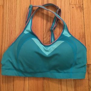 Moving Comfort racerback sports bra