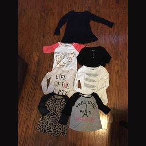 Girls size 6 Lot. Shirts.