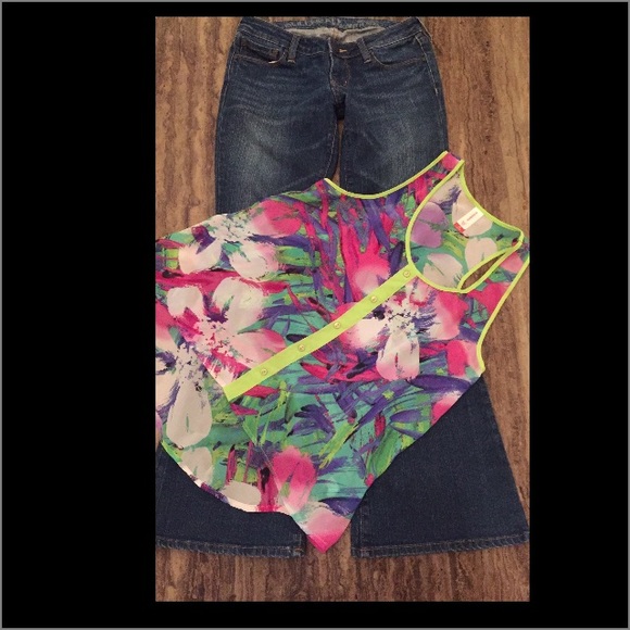 BULLHEAD NEWPORT SKINNY FLARE SALE $10 Size 5R - Picture 4 of 4