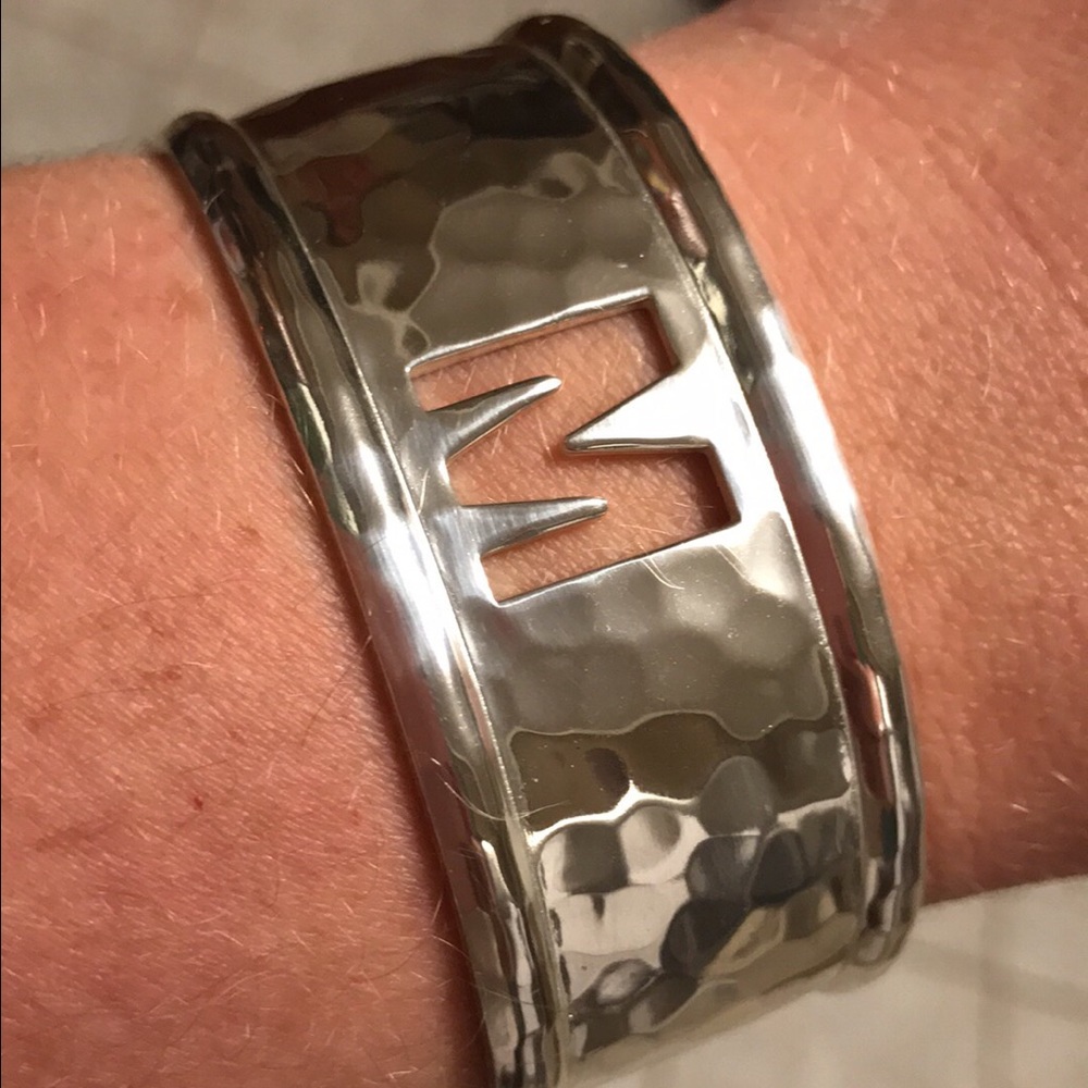 Rustic Cuff Initial M Cuff