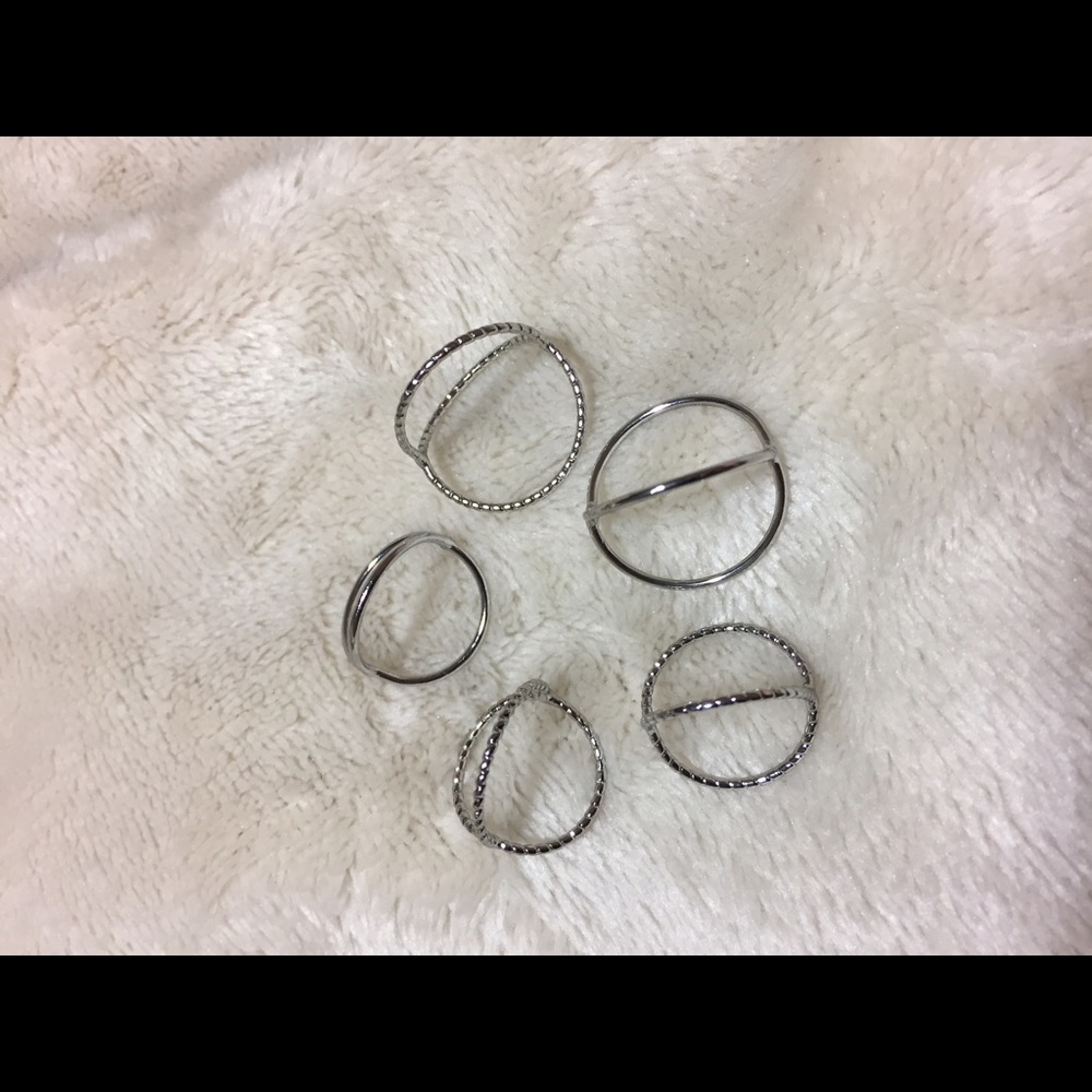 Set of 5 Rings