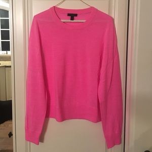 Pink J.Crew sweater