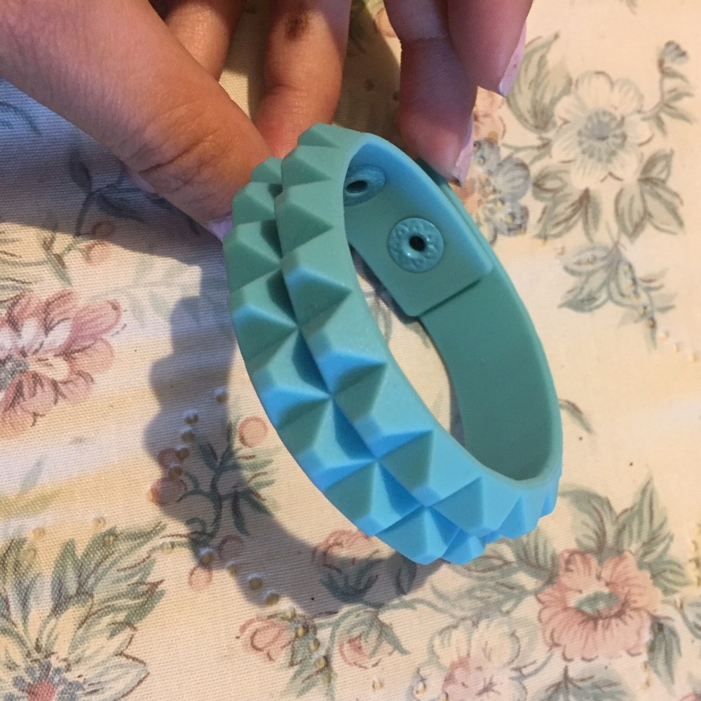 BGBC jelly spiked bracelet