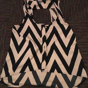 Button Down Crop Top