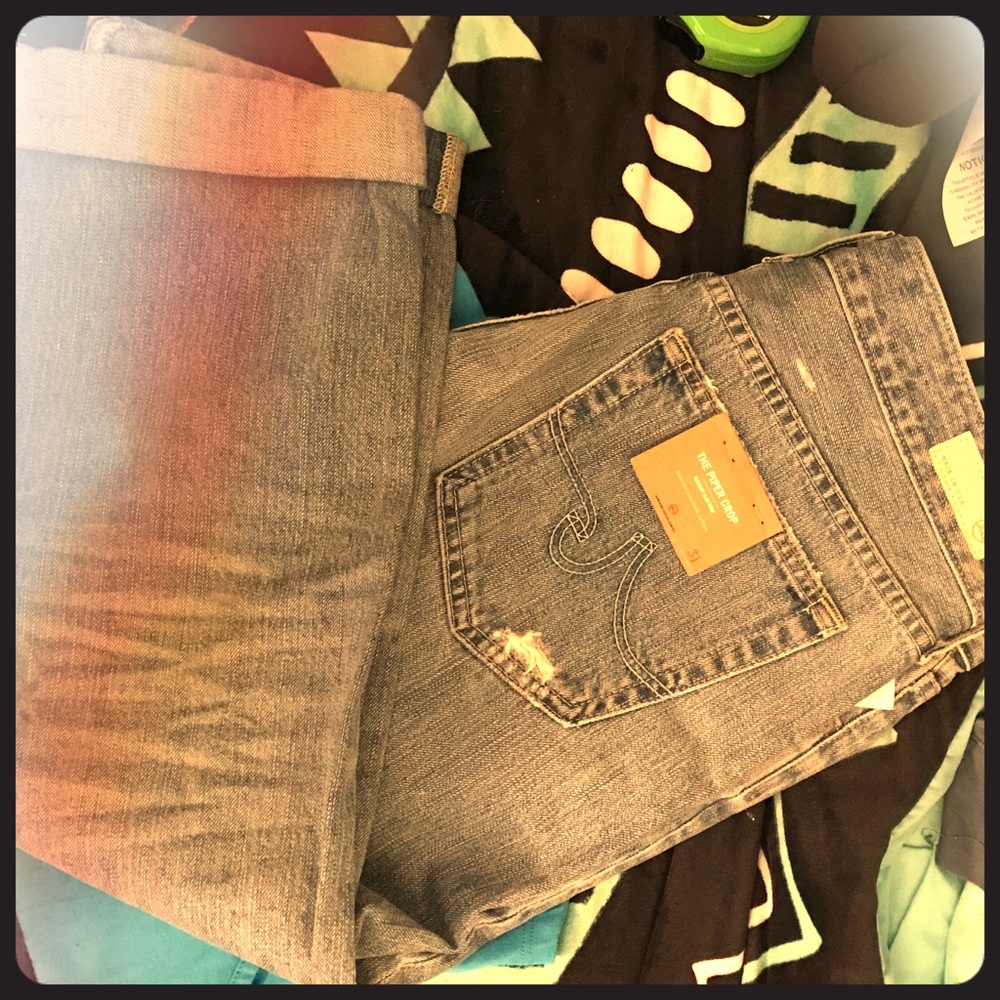 🖤NWT-$215 A. Goldschmeid "Piper Crop" Jeans🖤