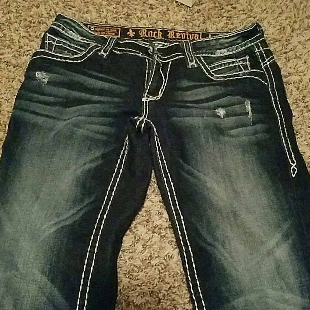 Rock Revival Capri jrans