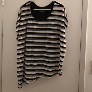 Black & White 2 in 1 shirt