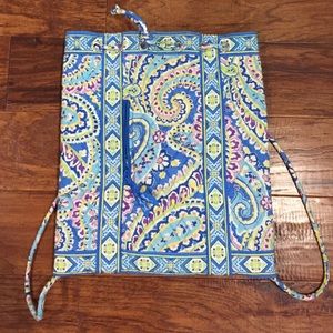 Vera Bradley draw string bag