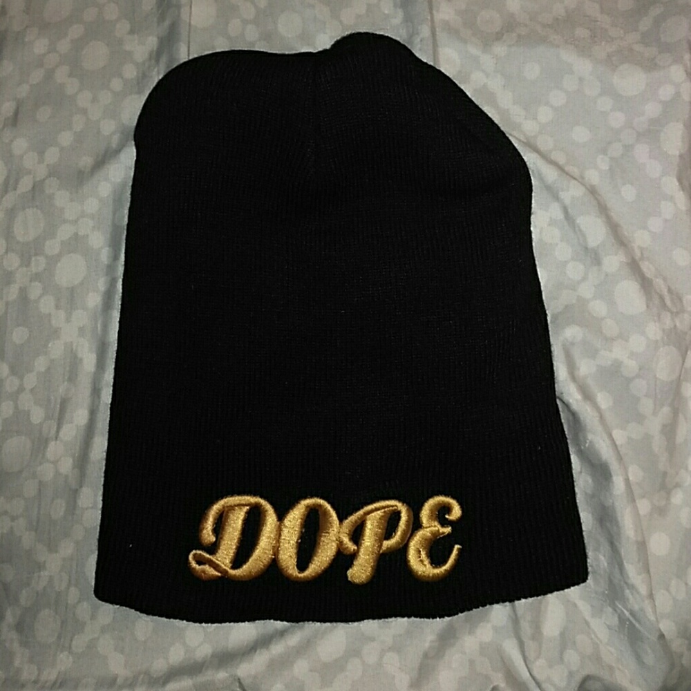 DOPE Black Beanie