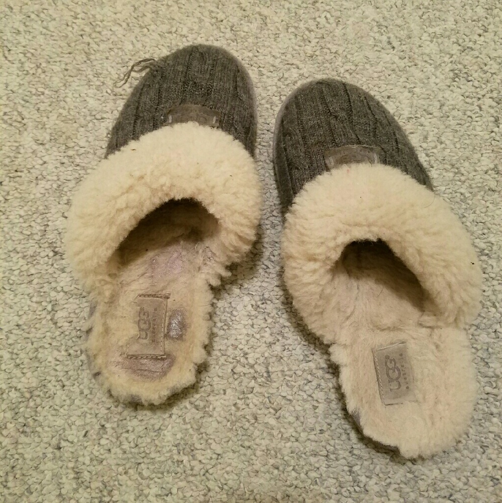 Ugg slippers, very well loved