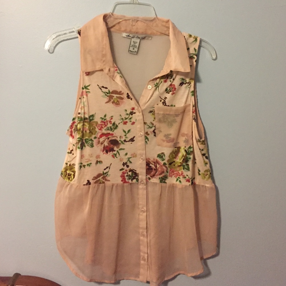 Collared American Rag top