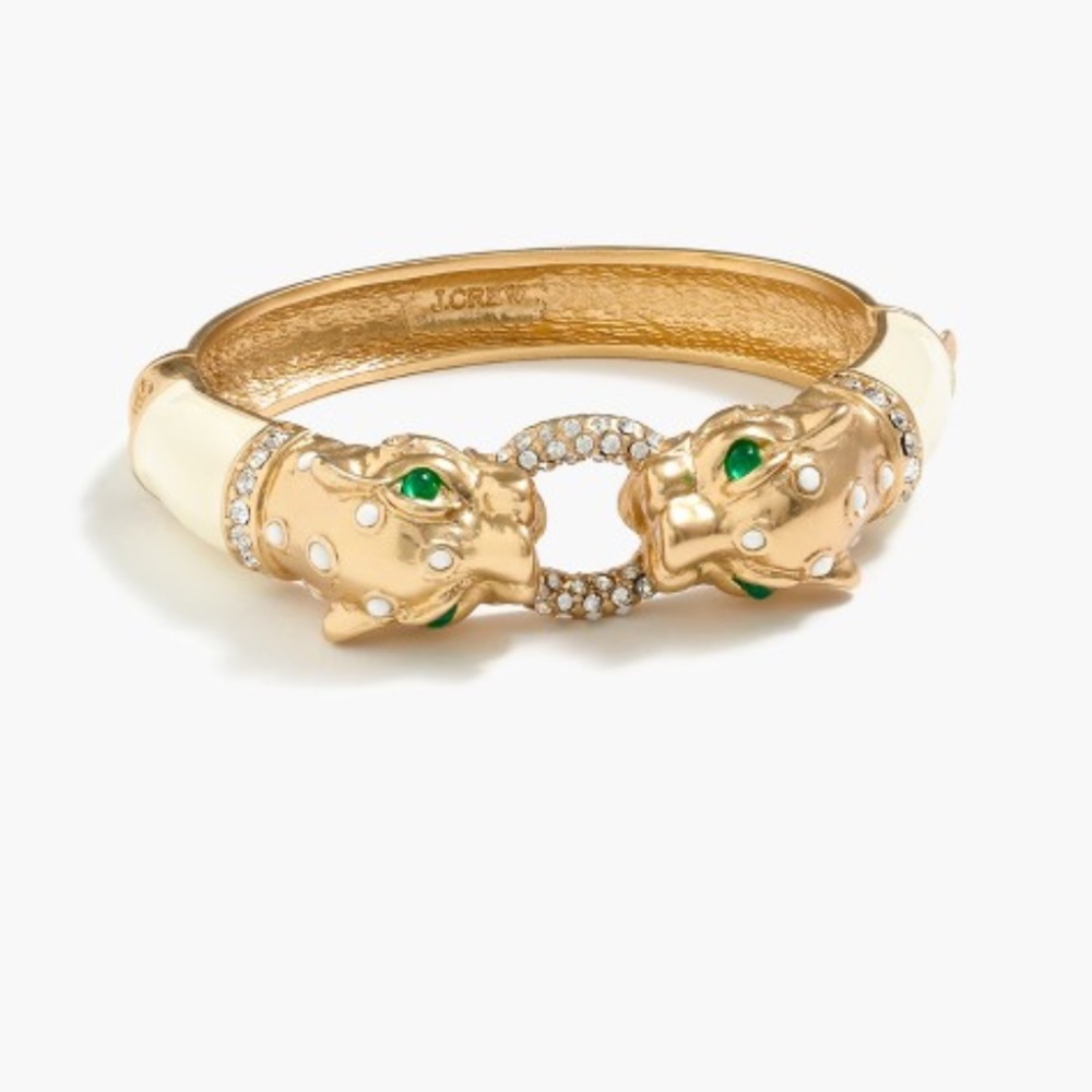 J. Crew leopard bracelet