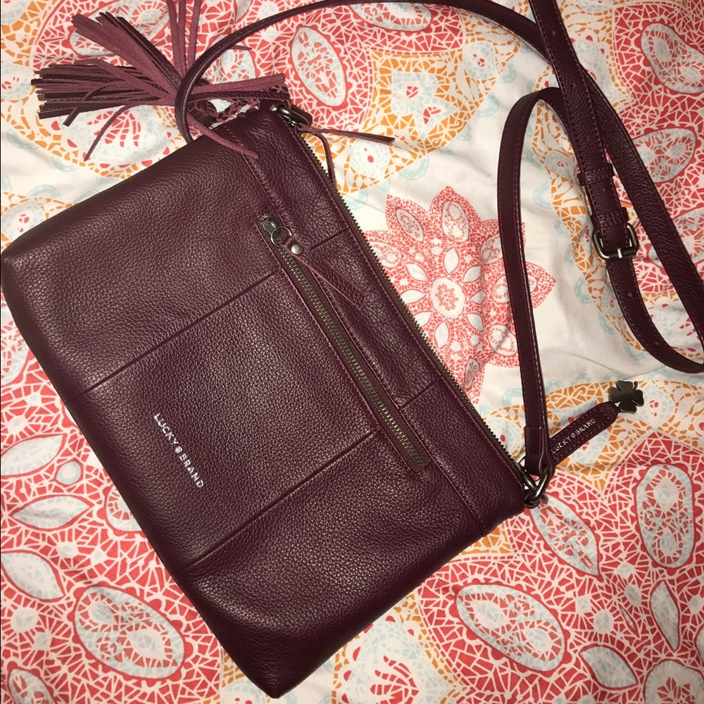 Purple Lucky Brand purse