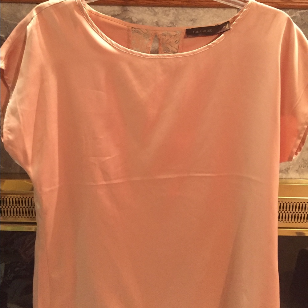 NWT The Limited Silk and Lace Top, size Medium