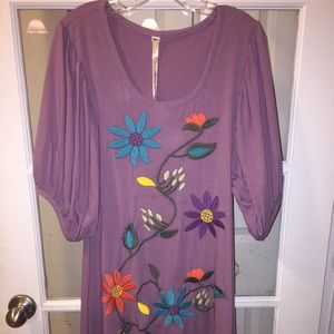 Embroidered dress