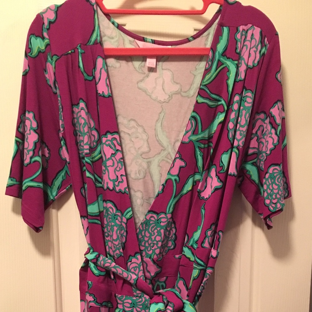 EUC Lilly Pulitzer Wrap Dress XL