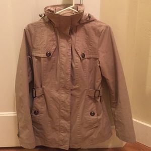 Beige Rain Jacket