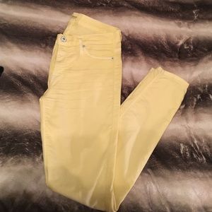 Yellow Hudson Jeans