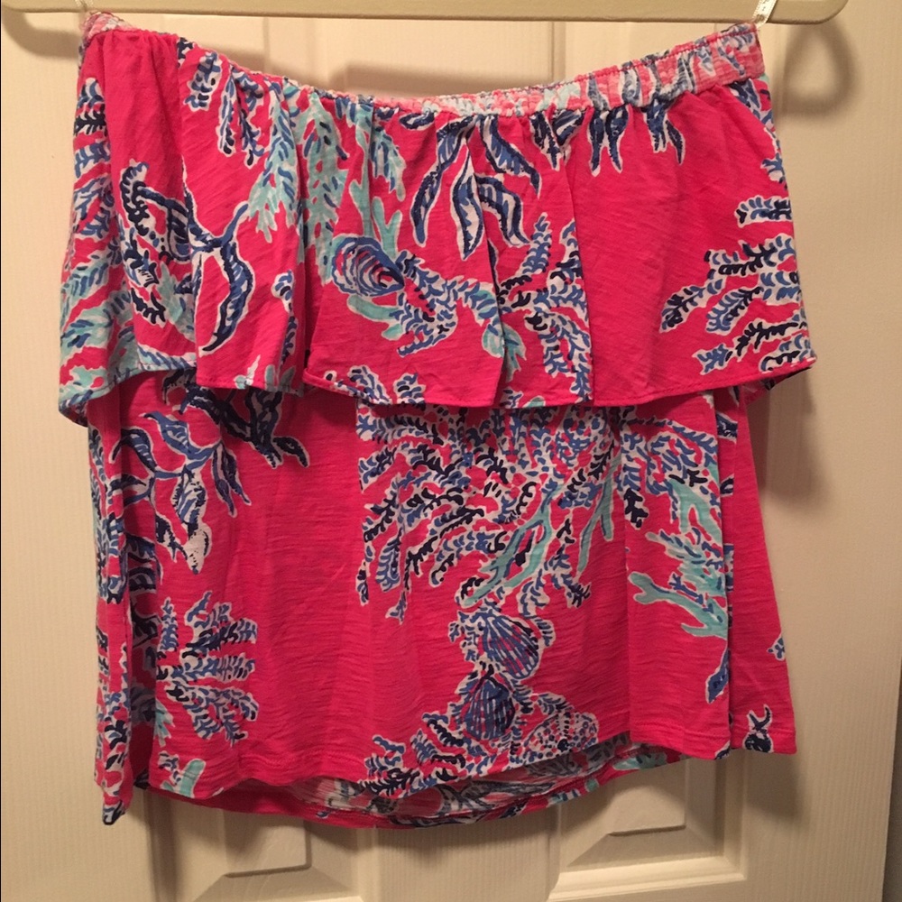**SOLD** Lilly Pulitzer Wiley Top XL