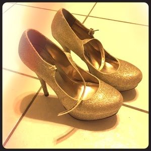 Glittery High Heels