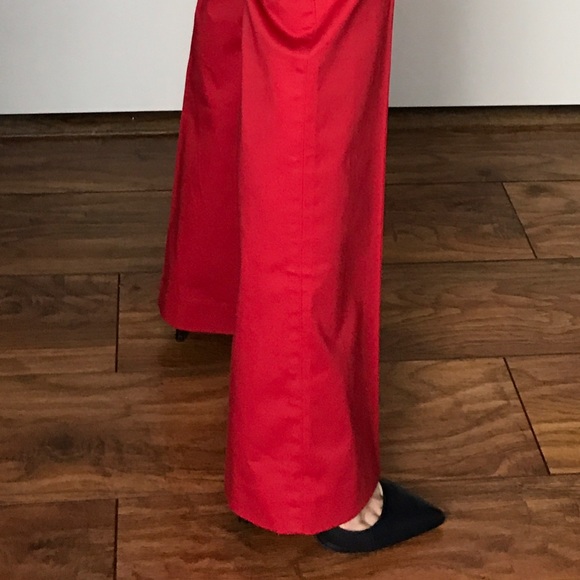 Red Suit Jacket and Matching Pants Size 4 - Picture 5 of 8