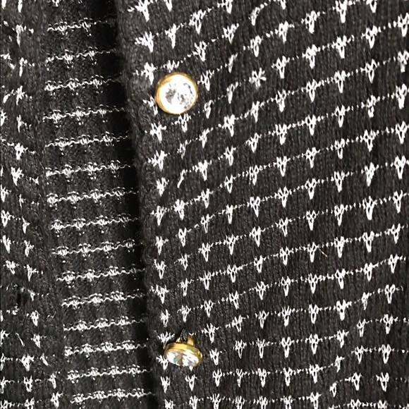 Black and silver cardigan. - Picture 2 of 2