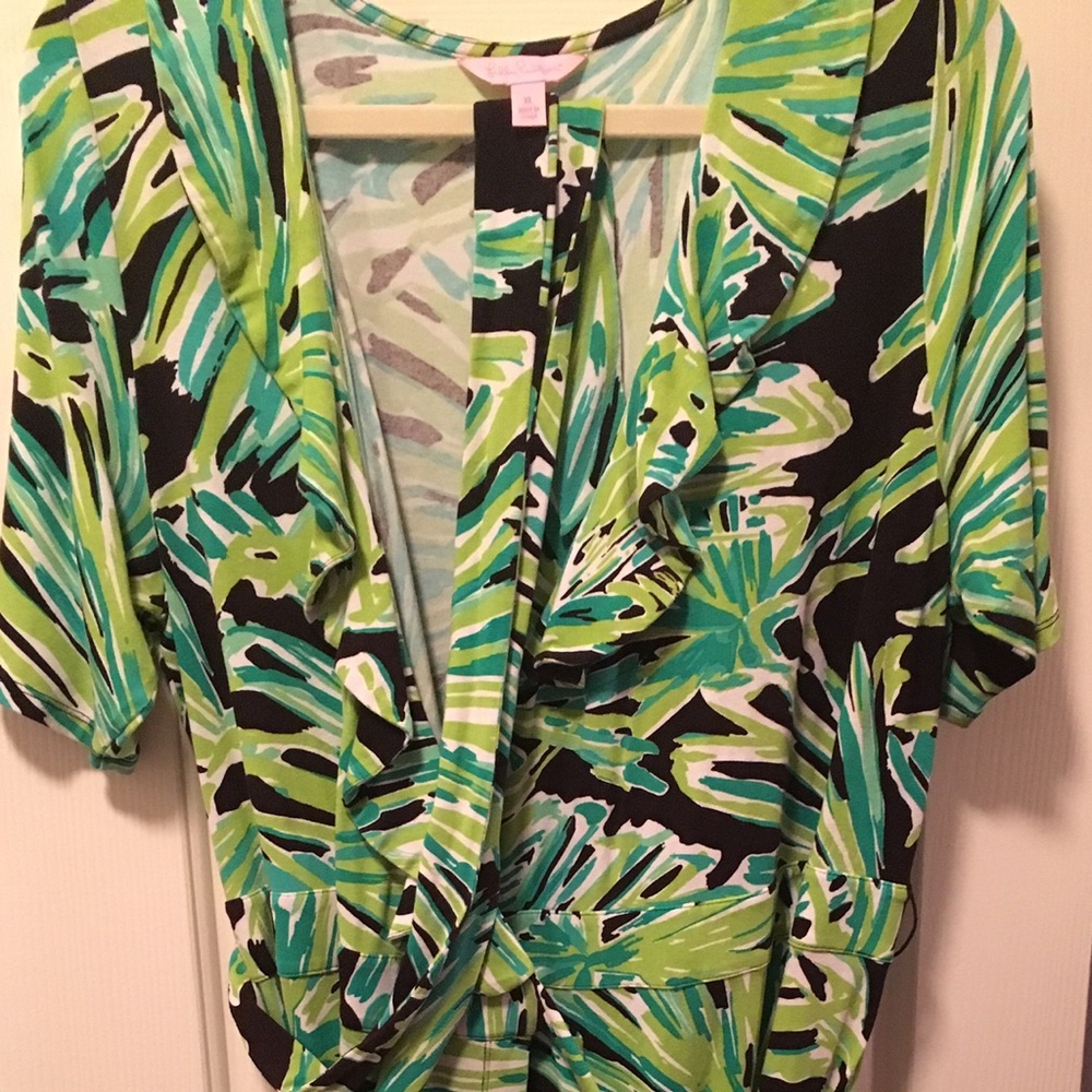 **SOLD** Lilly Pulitzer Wrap Dress XL