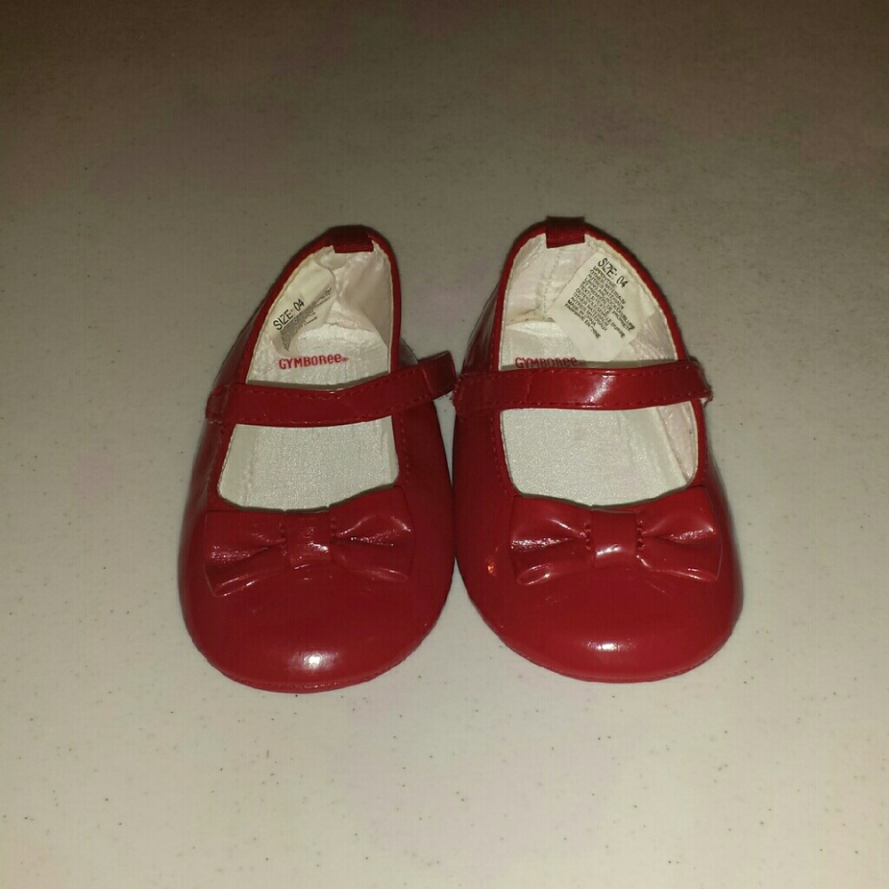 Gymboree Patent Crib Shoes
