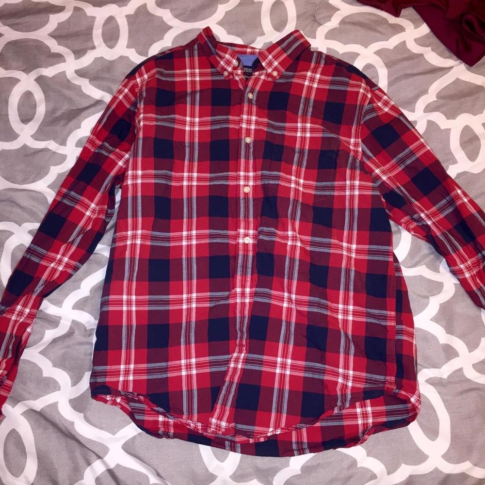 American Eagle Plaid Shirt