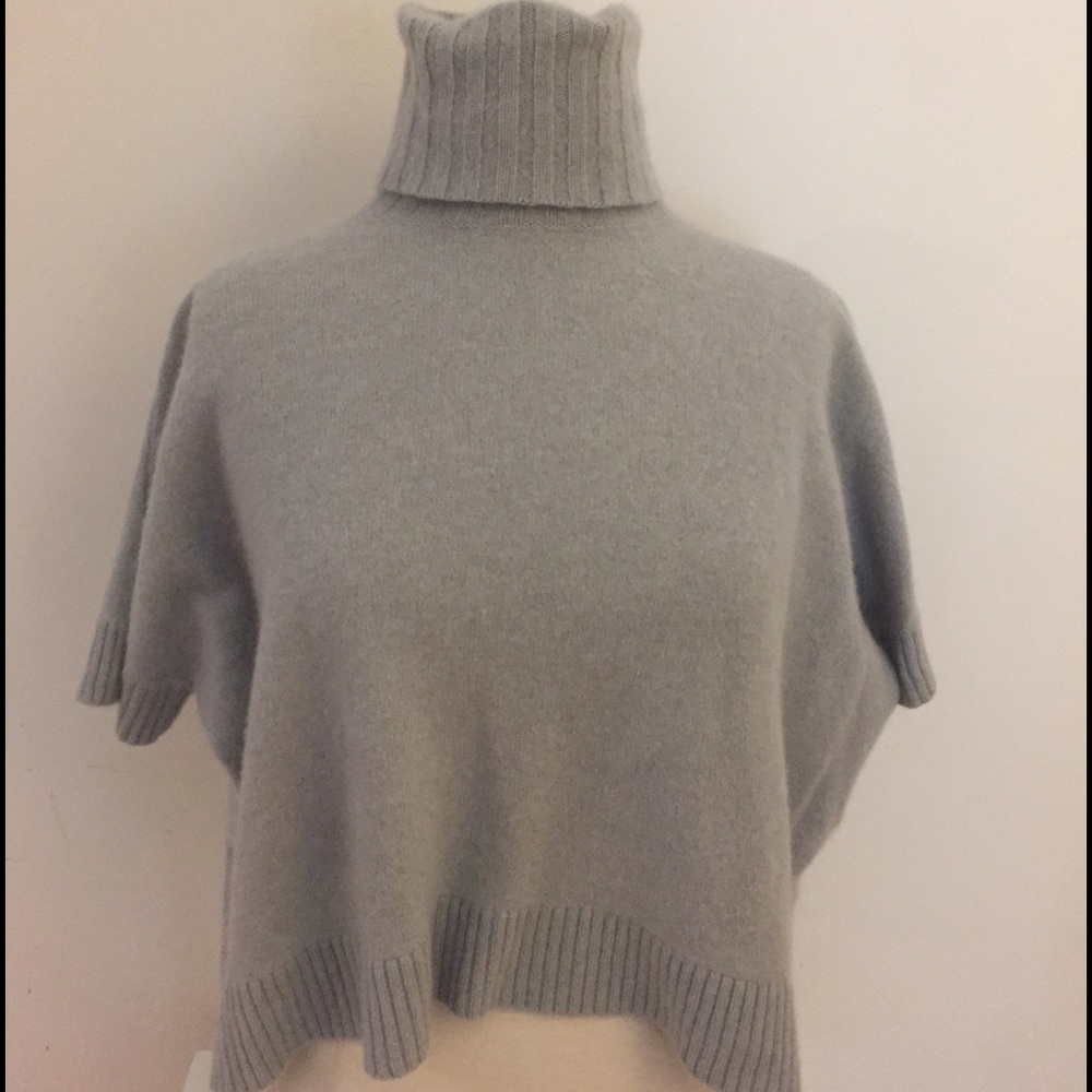 DVF Diane von Furstenberg Grey Cashmere Sweater
