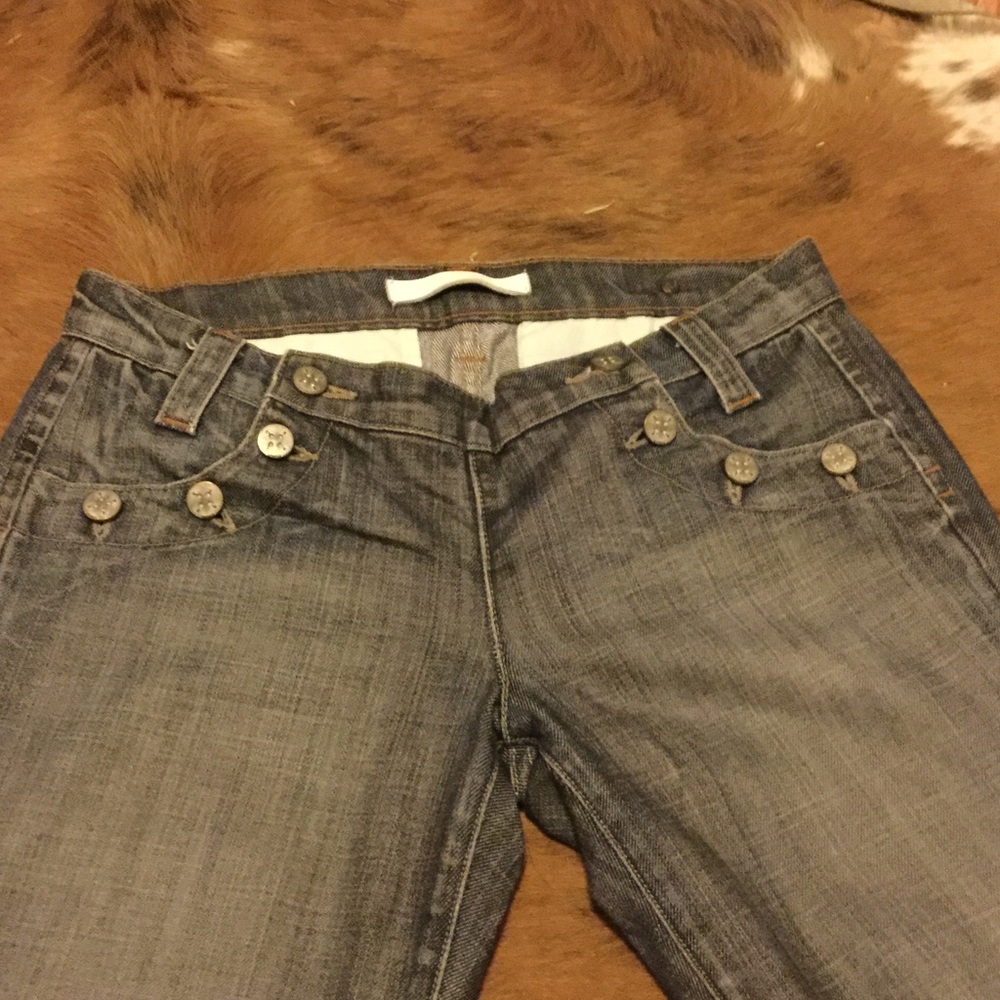 Freedom of Choice flare leg jean sz 27