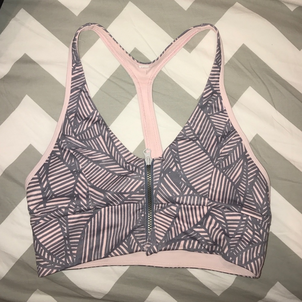 Lululemon Zip front sports bra