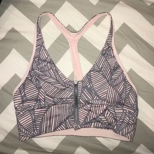 Lululemon Zip front sports bra