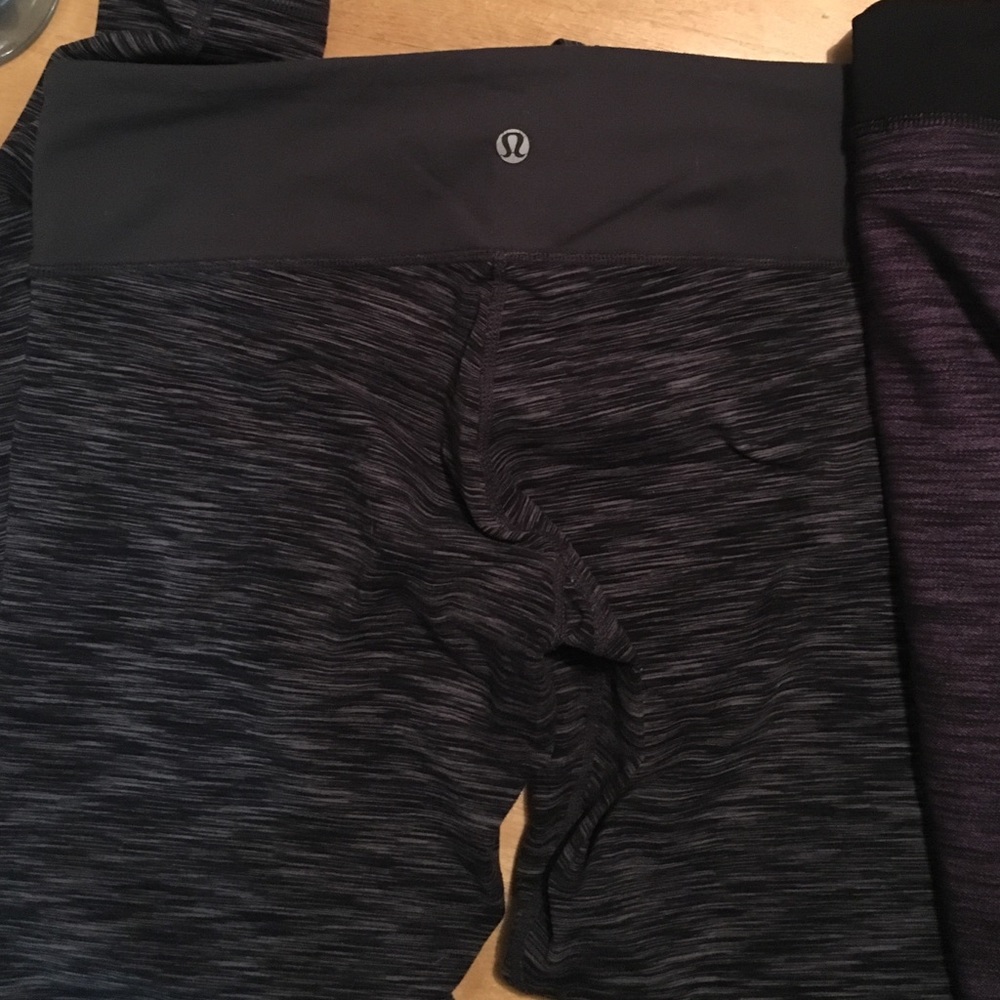 Lulu lemon leggings. Both pairs