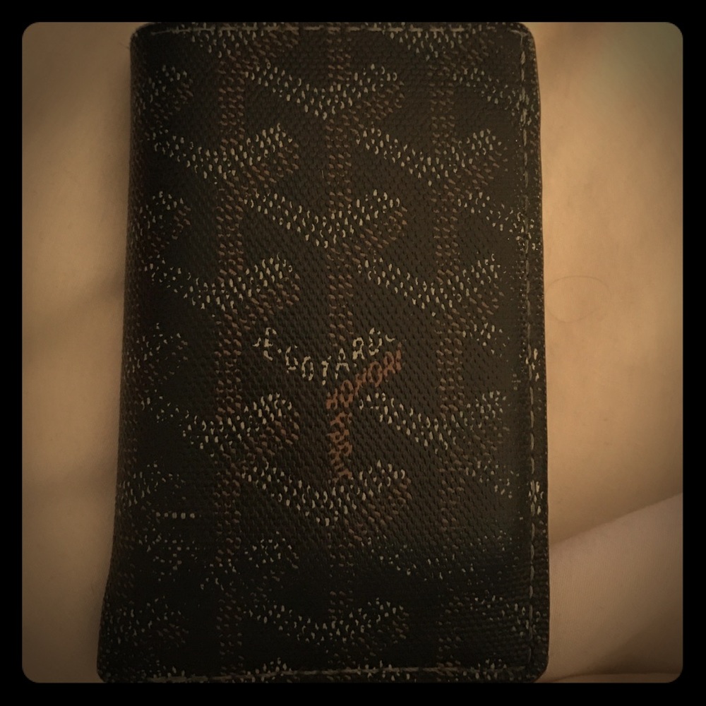 Goyard men's wallet gently used