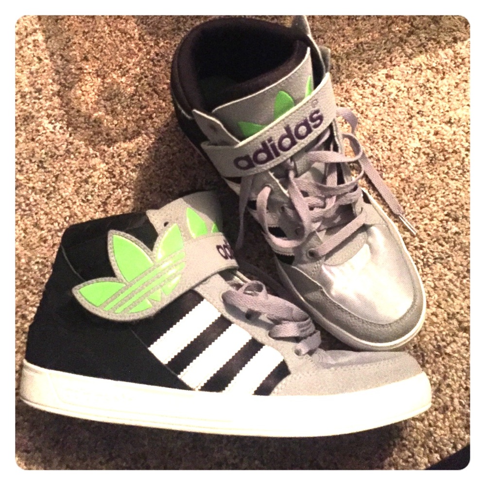 Gently used Adidas High tops