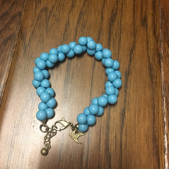 ⚡️⚡️LAST CHANCE⚡️⚡️Blue Beaded Bracelet - Picture 1 of 3