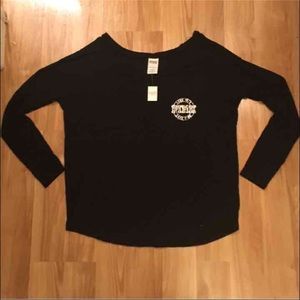 VS PINK high low super soft tee