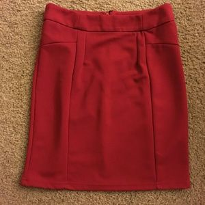 Romy Red Skirt