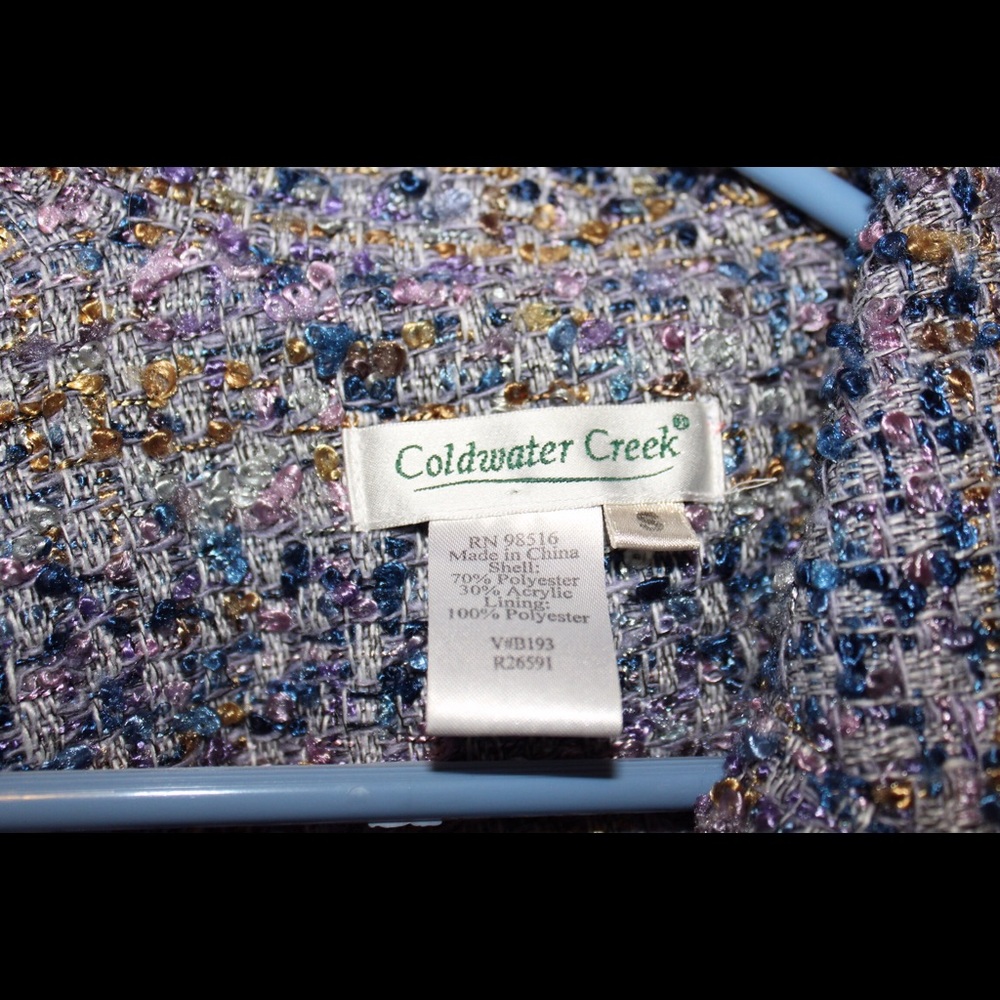 Multicolored button down jacket!! - Picture 3 of 3