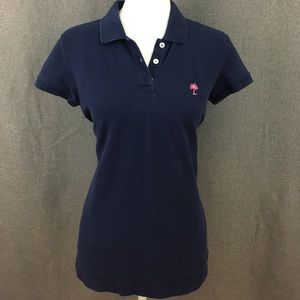 Lilly Pulitzer Navy Island Polo