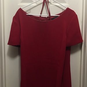 Stunning, lipstick red sheath dress PLUS (size 18)