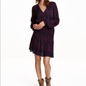 H & M navy star dress - NWT sold out in every size